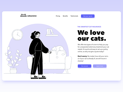 Catsurance | Landingpage & Pricing