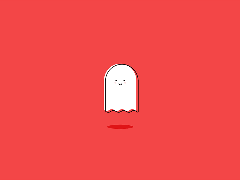 Halloween throwback! after effect animation animation 2d animation design character animation character design ghost halloween illustrator motion design motiongraphics