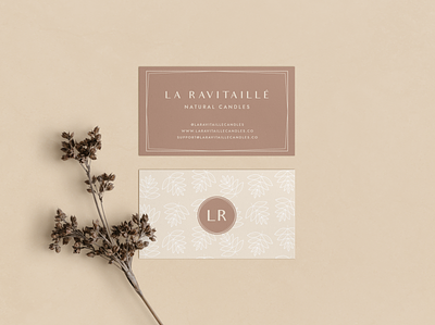 La Ravitaillé brand branding classic elegant feminine logo logo design minimal minimalist typography