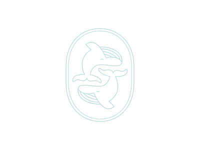 Whale Logo blue design elegant logo minimal minimalist ocean sea whale