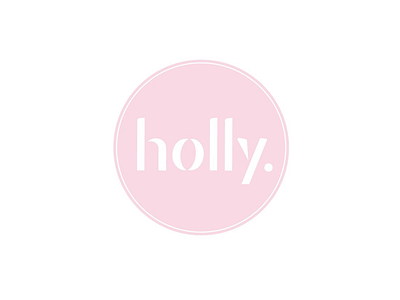 HOLLY LOGO by Rose van der Ende on Dribbble