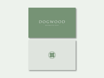 Dogwood Dermatology brand branding classic cute design elegant feminine floral flower logo logo design minimal modern pretty typography