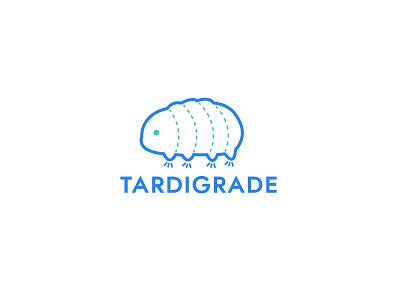 Tardigrade brand branding cute logo logo-design minimal minimalist modern