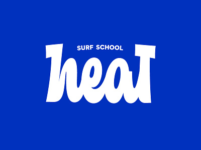 Heat brand branding concept identity lettering letters logo logotype typography