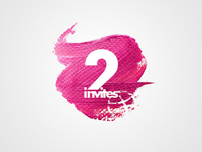 Dribbble Invites double graphic invite logo