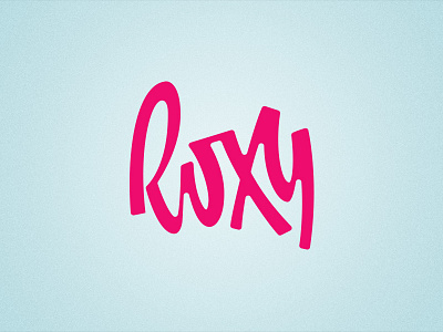 Roxy brand clothes lettering logo roxy