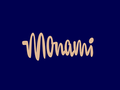 Monami calligraphy handletters lettering letters logo logotype monami