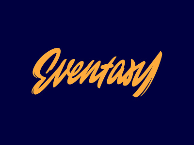 Eventasy brand concept eventasy identity lettering letters logo logotype typography