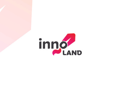 Innoland - innovation and start up center logo concept