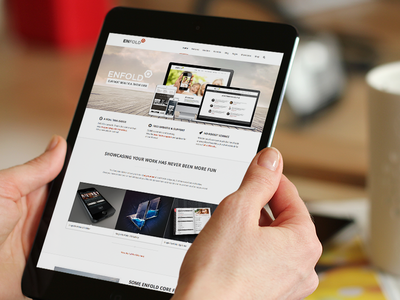Enfold wordpress theme website ipad retina