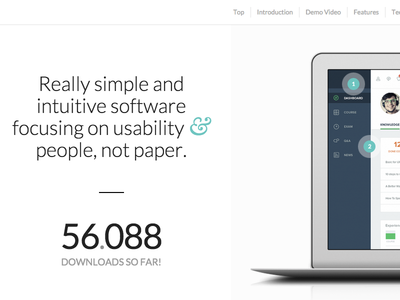 Enfold Demo web wordpress theme design app saas demo macbook