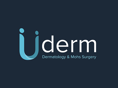 Uderm Dermatology dermatology face logodesign people surgery theletteru