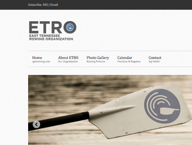 East Tennessee Rowing Organization (ETRO) css3 etro grid html5 louisville maryville responsive rowing