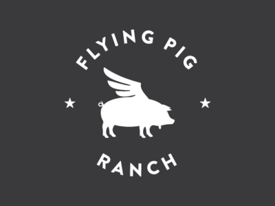 Flying Pig Ranch bacon farm flying pig ranch waddle wattle wings