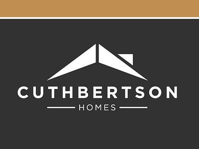 Cuthbertson Homes architecture construction design home builder logo roof