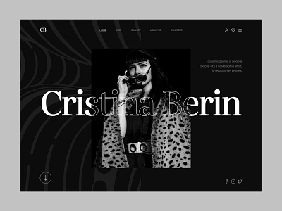 Cristina Berin - Website Design app branding design graphic design logo ui ux