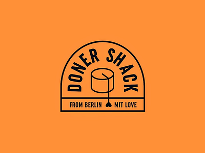 Doner Shack berlin brand branding challenge daily doner fez food kebab logo pop up restaurant typography