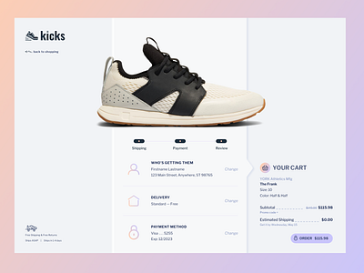 Product Checkout Concept