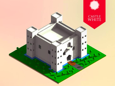 Castle White -- concept art concept art game design
