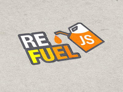 Refuel JS design framework fuel gasoline javascript logo