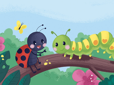 The ladybird who's lost without her friend