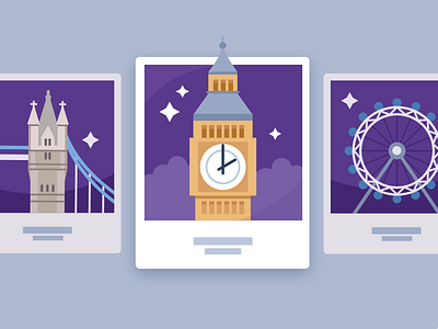 London big ben bridge icon landmark london london eye memrise monument polaroid tower