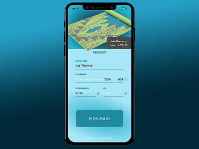 Credit Card Checkout - Daily Ui 002