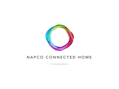 Connected Home Logo clean design digital design graphic design logo design