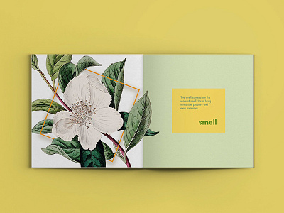 LEMON booklet delicate editorial flower fruit illustration lemon magazine publishing