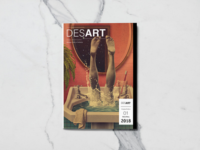 DESART MAGAZINE art desart design editorial illustration magazine magazine cover magazine design magazine illustration