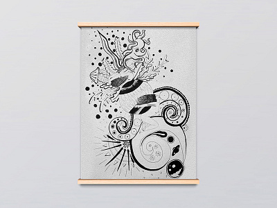 Deep - Nankin Illustration art deep design draw illustrate illustration nankin sea universe