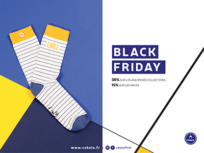 Black Friday / Cabaïa black blackfriday brand cabaia friday poster