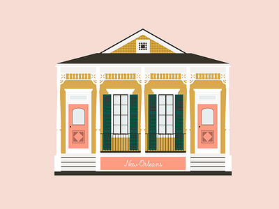 Mini Cities - New Orleans digital graphic design illustration new orleans nola travel