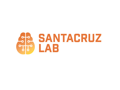 Santacruz Lab Mark design digital education engineering graphic design illustration logo texas