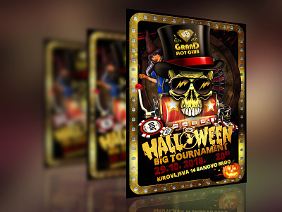 Poster Halloween style branding design graphic photoshop poster poster design printing promotion