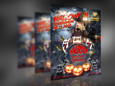 Poster Halloween style 2019 branding branding. design graphic illustration photoshop poster poster design printing promotion