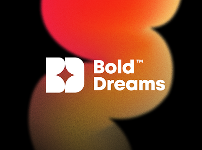 Bold Dreams™ Logo Design bd bold branding dream lettermark logo logodesign monogram star vector visual identity warm