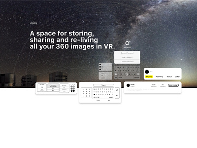 vreel  -  VR user interface design overview