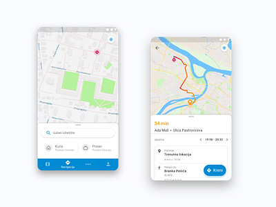 Transportation App Redesign - II Part app design mobile ui transportation ui uidesign ux uxdesign