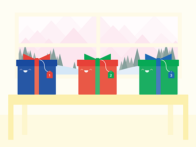 Presents 🎁 gifts illustration presents