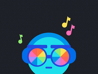DJ Monster 🎵 🌈 dj monster monsterz music rainbow sunglasses sunnies