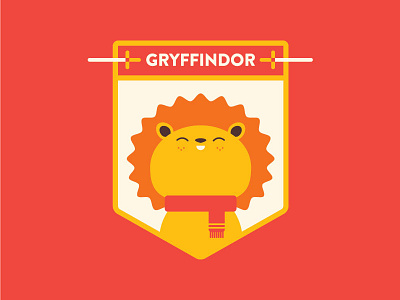 Hogwarts: House Gryffindor badge gryffindor harry potter hogwarts lion sword