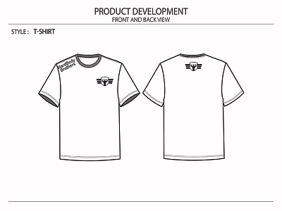 T-Shirt illustration illustration production file shirt sketch t shirt tech pack