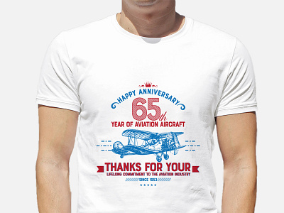 65 Years Anniversary cool logo design logo logodesign t shirt t shirt design tshirt
