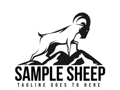 Logo Design For Sheep design graphic art illustraor illustration logo vector