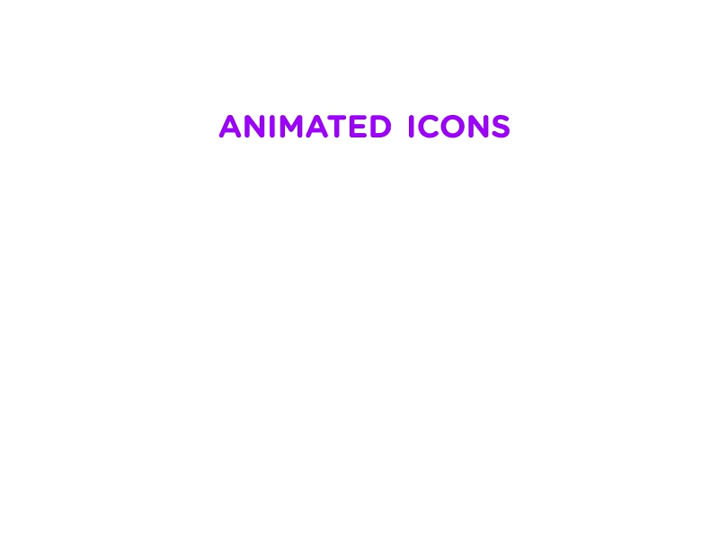 Animated Icons