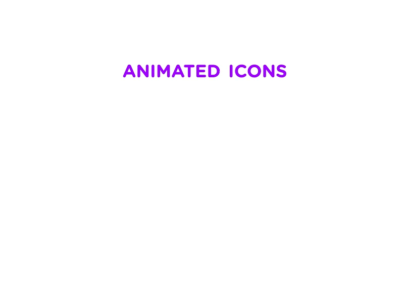 Animated Icons 2d animation 2danimation aftereffects animated icons animation icon icon design icons icons pack iconset illustration motion art vector