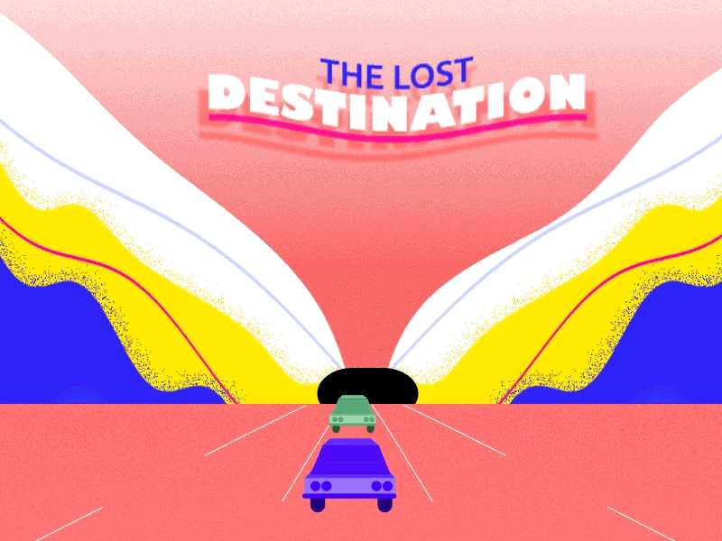 The Lost Destination 2d animation aftereffects animated gif animation design motion motion art motion design motion graphics motiongraphics shahrukh idrees