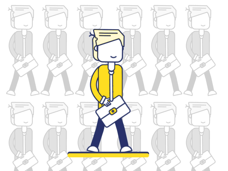 Walk-Cycle 2d animation aftereffects animated animated gif animation gif illustration motion art motion design motiongraphics