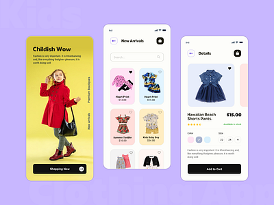 Kids Clothing App